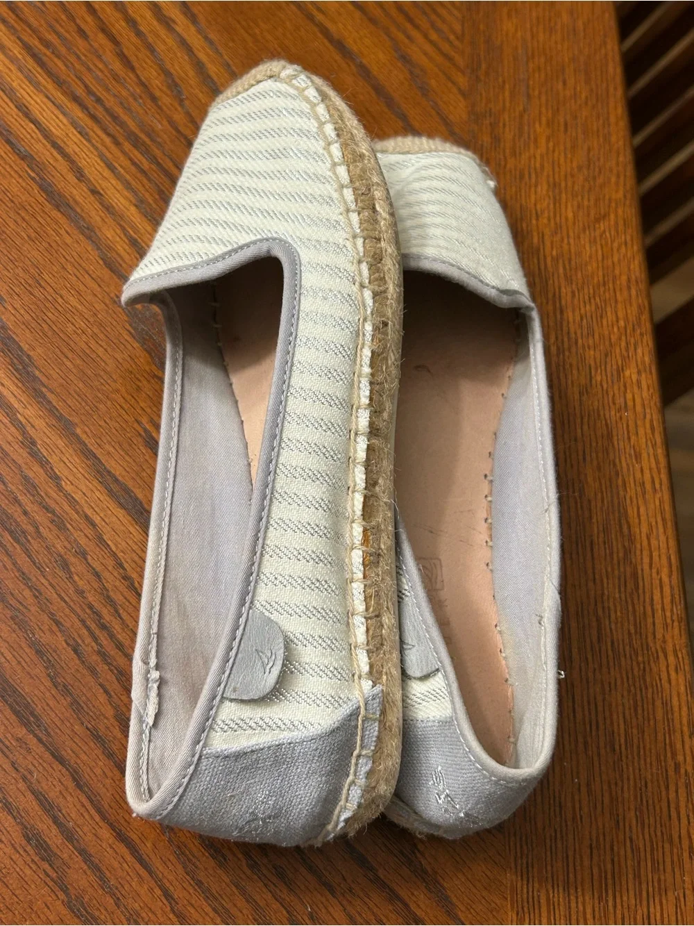 Sperry Women's Metallic Espadrille Slip-On Flats